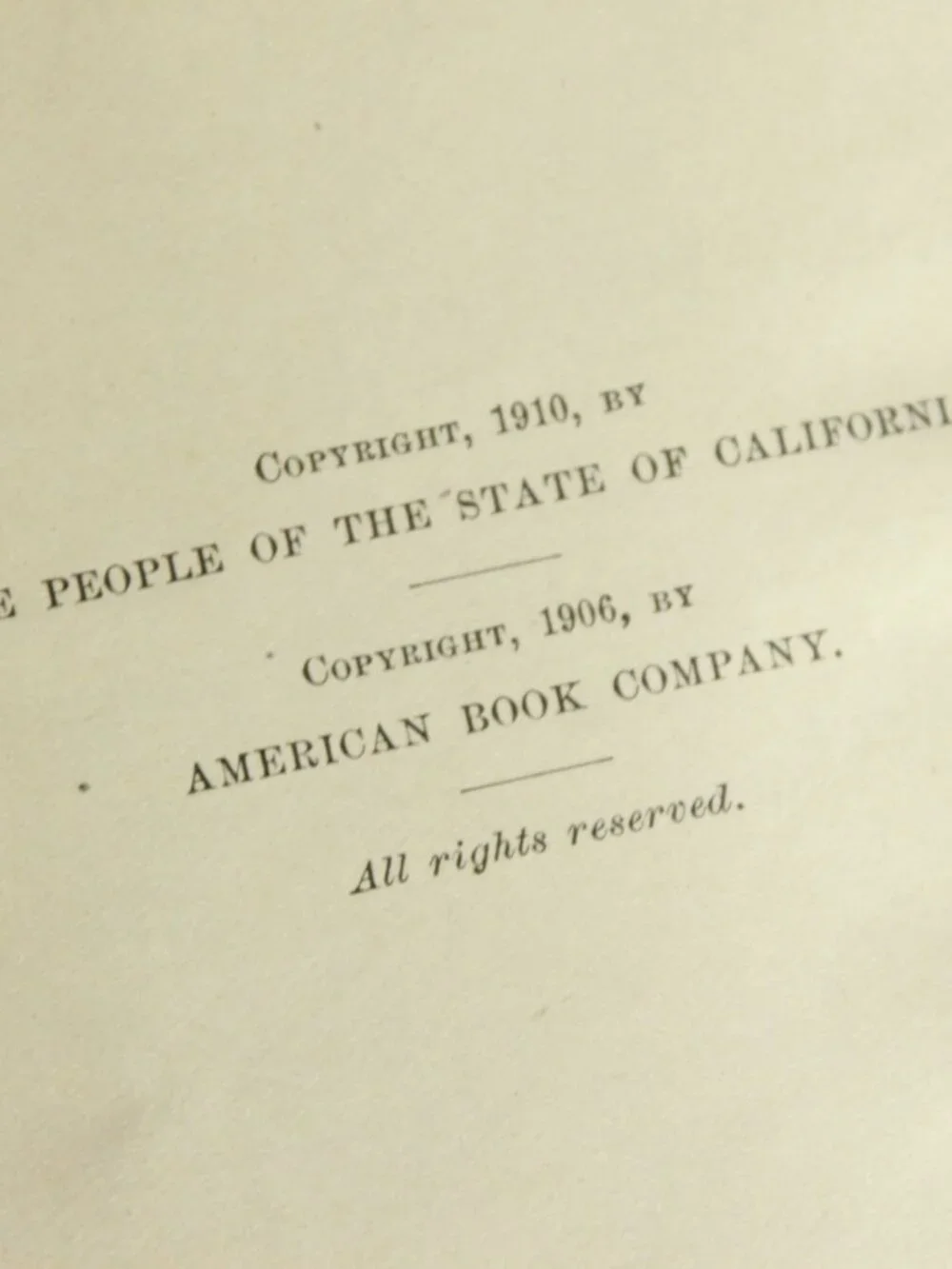 Vintage 1910s Book, "A Third Reader", by Stratton D. Brooks, California State Sc - Picture 8 of 10
